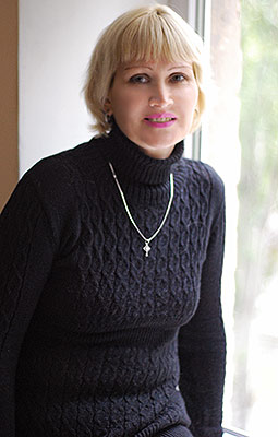Pleasant woman Svetlana from Melitopol (Ukraine), 52 yo, hair color blonde