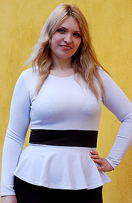 Kind lady Anastasiya from Melitopol (Ukraine), 32 yo, hair color blonde