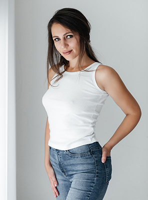 Beautiful woman Tat'yana from Melitopol (Ukraine), 36 yo, hair color brown-haired