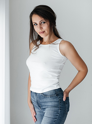 Beautiful woman Tat'yana from Melitopol (Ukraine), 36 yo, hair color brown-haired