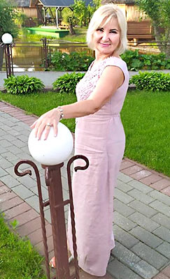 Balanced lady Lyudmila from Kiev (Ukraine), 66 yo, hair color blonde