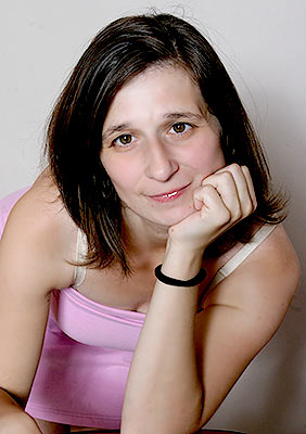 Sunny bride Nikolic from Mitrovica (Yugoslavia), 38 yo, hair color brunette