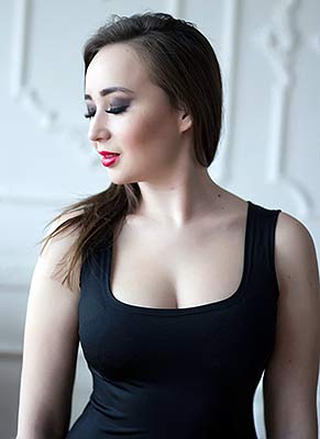 Kind bride Anastasiya from Nikolaev (Ukraine), 27 yo, hair color dark brown