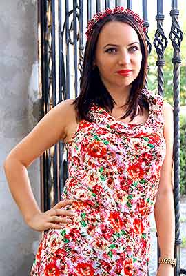 Funny lady Ekaterina from Nikolaev (Ukraine), 35 yo, hair color brown-haired