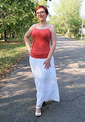 Kind lady Natal'ya from Nikolaev (Ukraine), 42 yo, hair color red-haired