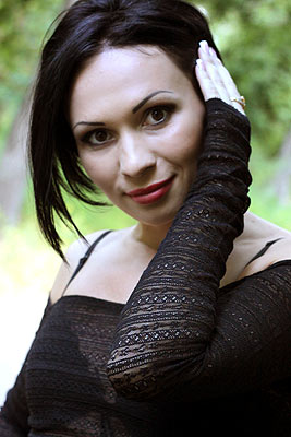 Active woman Svetlana from Nikolaev (Ukraine), 42 yo, hair color black