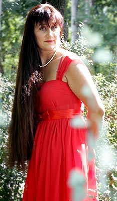 Fond bride Tat'yana from Nikolaev (Ukraine), 49 yo, hair color chestnut