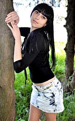Open lady Ekaterina from Nikolaev (Ukraine), 34 yo, hair color black