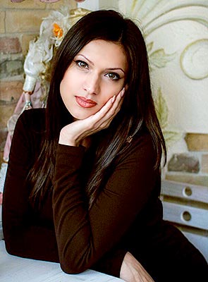 Positive woman Ol'ga from Odessa (Ukraine), 42 yo, hair color chestnut