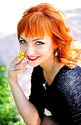 Intellegent lady Tat'yana from Nikolaev (Ukraine), 38 yo, hair color red-haired