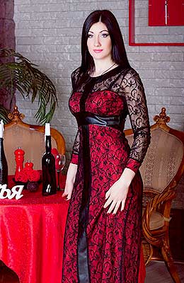 Serious bride Ekaterina from Nikolaev (Ukraine), 38 yo, hair color brunette