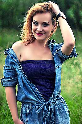 Feminine lady Alla from Nikolaev (Ukraine), 38 yo, hair color red-haired