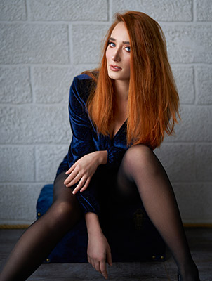 Impulsive woman Aleksandra from Nikolaev (Ukraine), 29 yo, hair color red-haired