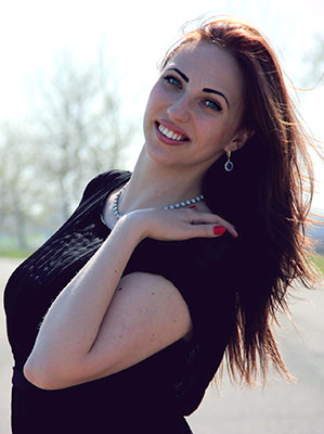 Sweet bride Kristina from Nikolaev (Ukraine), 31 yo, hair color chestnut