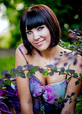 Kind woman Anastasiya from Nikopol (Ukraine), 36 yo, hair color brunette