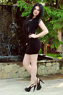 Trustworthy lady Yana from Nikopol (Ukraine), 27 yo, hair color black