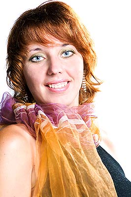 Slim lady Natal'ya from Novosibirsk (Russia), 46 yo, hair color red-haired