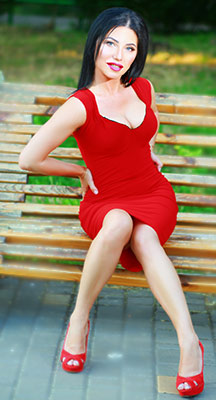 Cheerful woman Tat'yana from Odessa (Ukraine), 47 yo, hair color black