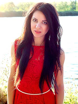 Kind woman Evgeniya from Odessa (Ukraine), 36 yo, hair color black