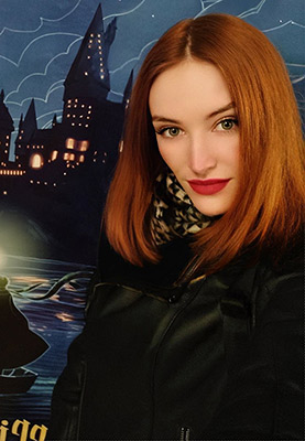 Sincere girl Alevtina from Ivano-Frankovsk (Ukraine), 26 yo, hair color red-haired
