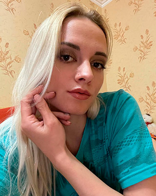 Real bride Yulya from Kharkov (Ukraine), 27 yo, hair color blonde