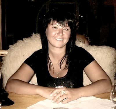 Pleasant woman Oksana from Poltava (Ukraine), 42 yo, hair color black