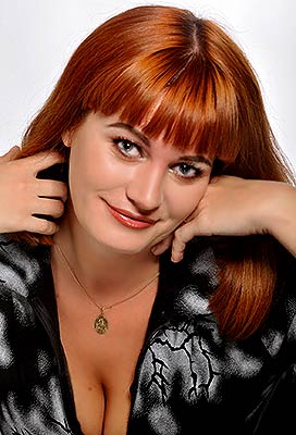 Kind bride Yelina from Poltava (Ukraine), 45 yo, hair color red-haired