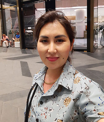Honest bride Bilora from Almaty (Kazakhstan), 38 yo, hair color brown-haired