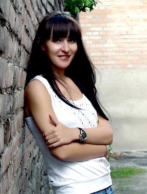 Calm woman Irina from Vinnitsa (Ukraine), 44 yo, hair color brown-haired