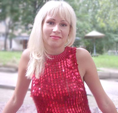 Balanced bride Marina from Vinnitsa (Ukraine), 39 yo, hair color blonde