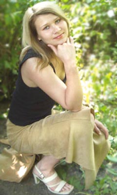 Tender lady Viktoriya from Vinnitsa (Ukraine), 40 yo, hair color blonde