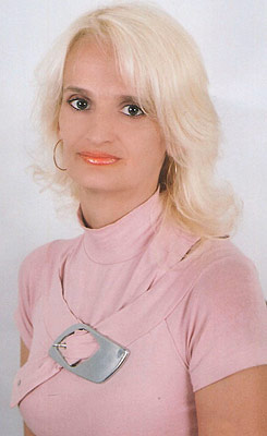 Serious bride Irina from Vinnitsa (Ukraine), 57 yo, hair color blonde