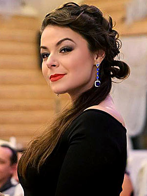 Sympathetic bride Anastasiya from Vinnitsa (Ukraine), 39 yo, hair color brunette