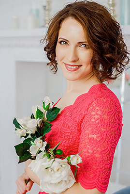 Communicative bride Kseniya from Zaporozhye (Ukraine), 36 yo, hair color brown