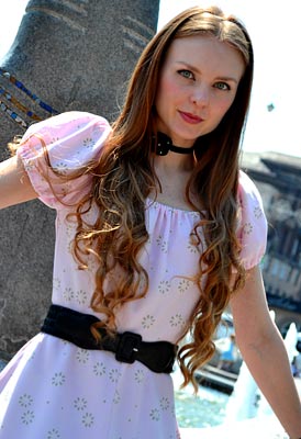 Communicative bride Lidiya from Zaporozhye (Ukraine), 40 yo, hair color brown