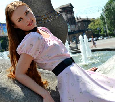 Communicative bride Lidiya from Zaporozhye (Ukraine), 41 yo, hair color brown