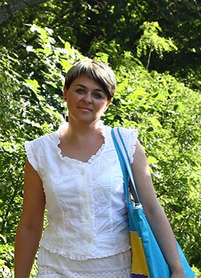 Wellread wife Ol'ga from Kiev (Ukraine), 55 yo, hair color brown
