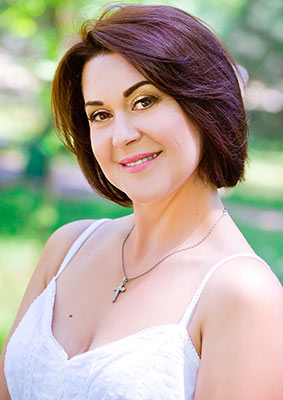 Good woman Yuliya from Zaporozhye (Ukraine), 44 yo, hair color brown-haired