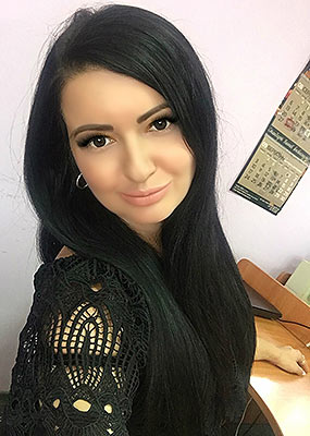 Happy lady Tat'yana from Sumy (Ukraine), 39 yo, hair color black