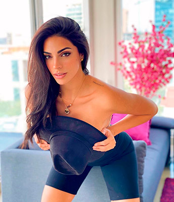 Sympathetic bride Tanya Nahir from Mexico (Mexico), 31 yo, hair color black