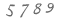 4 numbers